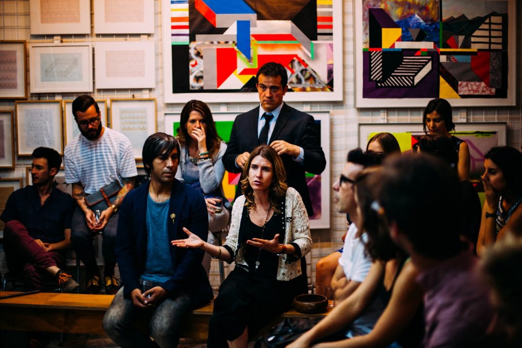 Temps d'échange collectif pour accompagner les étudiants dans leurs démarches de dossier logement